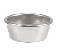 TOPINCN Panier de Filtre Non Sous Pression 54 Mm Panier de Filtre à café en Acier Inoxydable, Accessoires de Filtre à Paroi Unique, Récipient à Portafilter Réutilisable Lavable