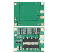 TOPINCN Panneau de Protection au Lithium 12V, Module 25A PCB, Balance de Batterie pour Carton de Synthèse Cellules