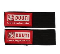 TOPINCN Pantalon d'ancrage de Ceinture de Jambe de Vélo sur Ligaments Entraînés pour Les Cyclistes Noirs/Verts/Rouges 2pcs (Rouge)