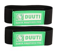 TOPINCN Pantalon d'ancrage de Ceinture de Jambe de Vélo sur Ligaments Entraînés pour Les Cyclistes Noirs/Verts/Rouges 2pcs (Green)