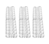 TOPINCN Paquet de 3 Conseils D'affichage de Carte de Couleur de Vernis à Ongles Transparent pour Manucure à Faire Soi-même, Accessoires Parfaits pour Nail Art pour les Professionnels