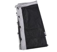 TOPINCN Paroi Latérale en Maille D'auvent, Maille de Belvédère de Patio, Tissu Gris Respirant de Remplacement Léger pour Exposition de Jardin D'arrière-Cour (du Monde)