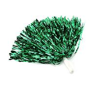 TOPINCN Party Dance Accessory Sports Pompons Pompons Accrèment L'équipe de Jubilation et Le Public, Matériau Léger, 6pcs en 7 Couleurs (Green)
