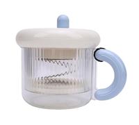 TOPINCN Passe-pasteur à Yogourt Grec, Passoire de Fabricant de Yogourt Sec avec Conception Détachable, Séparateur de Lactosérum avec Sac à Mailles Fines pour Pain étanché (BLUE)