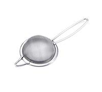 TOPINCN Passoire à Mailles Fines, Mini Passoire à thé en Acier Inoxydable avec Poignée Antidérapante pour la Cuisine, Tamis en Métal de 6,5 Cm 2,6 Pouces pour Filtrer la Farine de thé, (30 mailles)