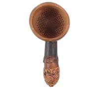 TOPINCN Passoire à Thé Faite à la Main - Filtre à Thé en Bambou Naturel - Gadget de Cuisine pour Cérémonie de Thé Chinois (#3)
