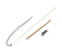 TOPINCN Patch LED Compact Brecdlight Brill Light 500,00 Heures DE Durée DE Vie en Fibre DE Vie - PC Accessoires DE PC Blanc (490mm)