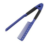 TOPINCN Peigne à Lisser en Forme de V, Chauffage Rapide, Antistatique pour un Lissage Rapide à la Maison, 1 X Peigne