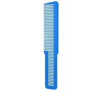 TOPINCN Peigne de Barbier à Dents Fines et Larges pour les Types de Cheveux, Peigne à Cheveux Professionnel avec Dents Arrondies, Coiffure pour Massage du Cuir Chevelu, Coiffage (BLUE)