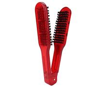 TOPINCN Peigne de contreplaqué Litre à Coiffure Anti-état pour Coiffure Quotidienne Violette (rouge)
