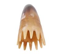 TOPINCN Peigne de Massage en Forme de Corne, Favorise la Circulation Sanguine pour la Relaxation, Léger et Portable pour la Maison et les Voyages ABS