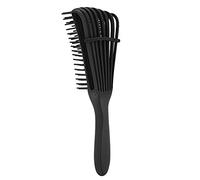 TOPINCN Peigne de Massage pour Coiffeur, Peigne de Coiffure Réglable en Forme de Pieuvre, 1 pour Cheveux Fins ou épais, Plastique, 9,6 X 2 X 1,6 Pouces, Salon de Coiffure Professionnel (BLACK)