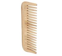 TOPINCN Peigne en Bambou à Dents Larges, Peigne à Cheveux Flexible, Facile à Coiffer, Léger pour Femmes, Soins Capillaires de Voyage Portables