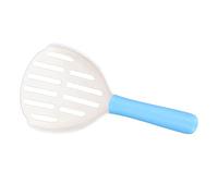 TOPINCN Pelle à Litière pour Chats Pelle Profondément Durable pour Nettoyer la Litière Chats Les Propriétaires de en Plastique (Blanc et Bleu)