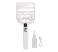 TOPINCN Pelle à Litière Rechargeable pour Chat avec Brouillard de Pulvérisation, Contrôle des Odeurs, Grande Tête de Pelle, à Litière en Plastique Portable pour Le Nettoyage