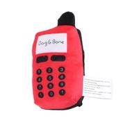 TOPINCN Pet Dog -KaU Toys Sound Fait la Forme de Téléphone Portable pour Adolescente Jouet pour Chiens Ludiques (Rouge)