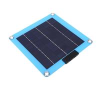 TOPINCN Petit Panneau Solaire 20 W, Chargeur Portable Monocristallin à | Design Léger 206 G, Absorption Double Face, Câble de Charge Rapide, Compatible avec Smartphones et Lampes Torches