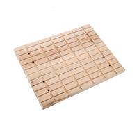 TOPINCN Pets Griffes Griffoir Lapin En Bois Hamster écureuil Play Jouet Scratch Cage Outil Du Pont De Meulage Ornement Fournitures