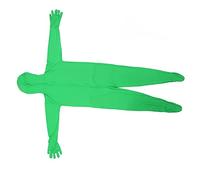 TOPINCN Photographie Green Chromakey BodySuit Servant et Réutilisable pour Internet Celebrity Live Broadcast, Fit Confortable (180 cm)
