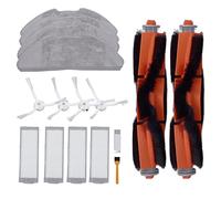 TOPINCN Pièces de Rechange de la Brosse Latérale, du Filtre, du Chiffon de la Brosse Principale, du Kit D'accessoires pour la Balayeuse Xiaomi Mi Robot Vacuum Mop 2 Lite 2 Pro MJSTL MJST1S