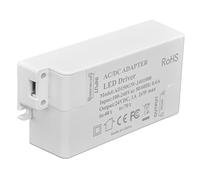 TOPINCN Pilote à intensité Variable pour éclairage LED Pilote LED ABS Tension Constante Ignifuge Efficace Alimentation DIY AC 100-240 V DC 24 V 24 W 1 A