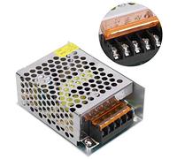 TOPINCN Pilote d'alimentation DC12V en Alliage D'aluminium pour Barre Lumineuse LED, Protection Contre Les Surcharges, Imprimante 3D (S-60-12 (Petit) (12V/5A/60W) AC100-240V)