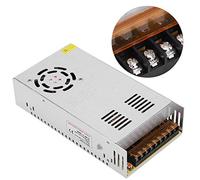 TOPINCN Pilote d'alimentation DC12V en Alliage D'aluminium pour Barre Lumineuse LED, Protection Contre Les Surcharges, Imprimante 3D (S-400-12 (12 V/33 A/400 W) AC110/220 V ± 15)