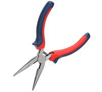 TOPINCN Pince à Bec Plat avec Poignée Antidérapante pour des Tâches de Câblage Efficaces, Conception en Caoutchouc isolé de 20 Cm avec Fonctionnalités Permettant D'économiser du Travail