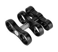 TOPINCN Pince à Bille en Alliage D'aluminium, Rotation Flexible à 360 °, Fixation Ferme, Compatible avec Diverses Caméras