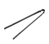 TOPINCN Pince à Charbon Multifonction en Métal avec Poignée Résistante à la Chaleur pour Cuisine, Barbecue, Pique-Nique