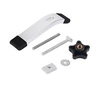 TOPINCN Pince à Fente en T pour le Travail du Bois, Ensemble de Pinces de Maintien en Métal à Action Rapide pour Rail à Fente en T, Outils Pratiques pour un Serrage Précis dans les Ateliers et les