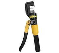 TOPINCN Pince à Sertir Hydraulique à Piles avec 16 Matrices 4-70 mm² pour Sertissage Haute/basse Pression pour électriciens et Entrepreneurs