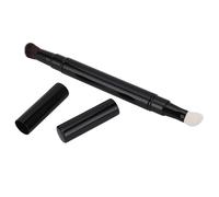 TOPINCN Pinceau de Maquillage Rétractable en Laine à Poils Doux, Outil D'ombre Portable pour les Voyages en Plein Air, Pinceau à Double extrémité pour Estomper, Idéal pour un Usage Quotidien, 1 X de