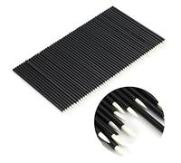 TOPINCN Pinceau Eyeliner Non Jetable, Outil de Maquillage Flexible et Confortable pour Eyeliner Délicat, 50 Pièces