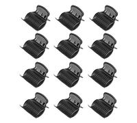 TOPINCN Pinces à Bigoudis Clips D'isolation de Cheveux Durables pour Femmes Filles, Aide à la Coiffure à Forte Adhérence pour un Usage Domestique 12 Pièces Pinces à Bigoudis pour la Coiffure