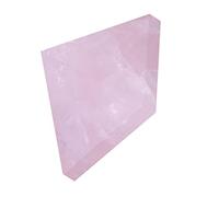 TOPINCN Pinstal Pyramide 1PC Pyramidcarving Figurines Rose Quartz Pyramid Decoration Feument Article pour les Amis de la Famille