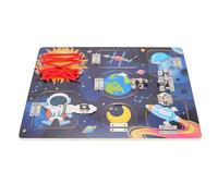 TOPINCN Planche de Verrouillage et de Verrouillage, Jouet d'activité Sensorielle éducative, Portes et Serrures Montessori, Planche Occupée pour Le Développement de la motricité Fine