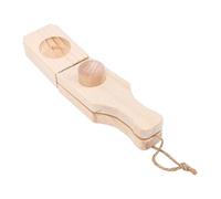 TOPINCN Plantain Tostones Press 2 en 1 Banana Smasher Maker Écraseur de Plantain en Bois pour Cuisine avec Matériau en Bois de Pin pour Faire des Plantains Frits Farcis