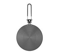 TOPINCN Plaque de Conduction Thermique, Plaque D'adaptation à Induction pour Cuisinière à Gaz en Alliage D'aluminium avec Poignée Amovible pour Cuisine (24cm)