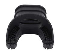 TOPINCN Plongée en Plongée en Silicone Bouchée Bouchée Buccale pour équipement de Accessoire, Confortable Facile à Mordre adapté à la Plupart des Plongeurs, Noir 5,8 * 5 Cm