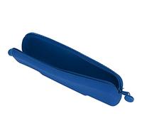 TOPINCN Pochette à Fermeture éclair pour Crayons, Sac de Rangement en Silicone étanche pour Fournitures de Maquillage Cosmétique, Conception Compacte pour Les Voyages d'affaires et Les Vacances du