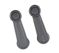 TOPINCN Poignée de Manivelle de Fenêtre Intérieure, Remplacement Durable pour et T100, Paquet de 2 en Plastique ABS, Installation Facile