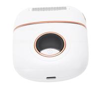 TOPINCN Polisseuse électrique Rechargeable pour Enlever les Callosités des Pieds avec 4 Têtes de Meulage pour Pédicure à Peau Sèche Craquelée et Morte (WHITE)