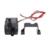 TOPINCN Pompe à Eau Submersible, 4,8 W 300 L/H 300 Cm, Pompe Amphibie IP68 sans Balais DC12 V avec Réglage des Débits et Indicateur LED pour Aquarium, Fontaine, Aquarium