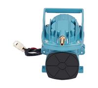 TOPINCN Pompe à Oxygène D'aquarium Efficace en Alliage D'aluminium, Pompe D'aération d'air DC 12V 18W pour Système Hydroponique D'aquarium