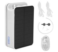 TOPINCN Pompe de Bassin Solaire Pompe D'aération D'aquarium Ap002 Pompe à Oxygène Portable énergie Solaire pour Pompe à Air pour Pompes de Protection Contre Les Surcharges