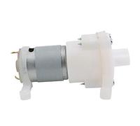 TOPINCN Pompe Miniature Auto-amorçante 380, Pompe à Membrane pour Eau 12V, Idéale pour L'aération des Aquariums, Convient aux Appareils Ménagers