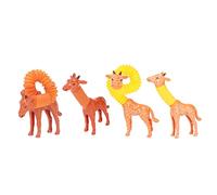 TOPINCN Pop Tubos Girafffe Jouet Folk Jouet éducatif ou Stress Rotatif pour Les Jeunes