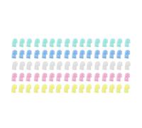 TOPINCN Porte-canettes en Plastique, 80 Pièces, Outils pour Machines à Coudre, Porte-Bobines en Plastique, Pinces à Fil, Organisateurs de Bobines pour L'artisanat, Bricolage