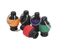 TOPINCN Porte-douille D'embout Outil Porte-clés Rétractable Durable pour les Activités de Plein Air Aluminium ABS Acier Inoxydable pour un Fonctionnement à Haute Altitude